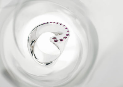 Bague volute de Nathalie Dmitrovic